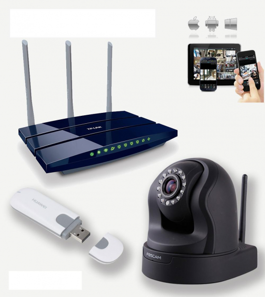 Беспроводное видеонаблюдение с записью: общая информация, Wi-Fi, GSM, запись информации Беспроводное видеонаблюдение с записью: общая информация, Wi-Fi, GSM, запись информации