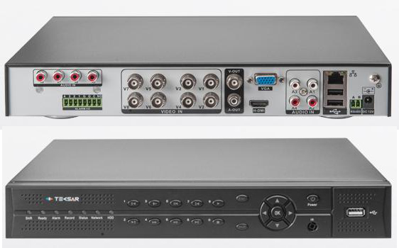 Системы видеонаблюдения: CnM Secure S44-4D0C-2e, Tecsar M88-2D2P-H, камеры, детекторы